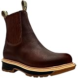 Silver Bull Men’s Industrial Work Boots Brown –...