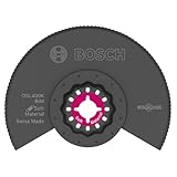 Bosch OSL400K Starlock Oscillating Multi Tool Bi-Metal Serrated Knife Segmented Blade, 4