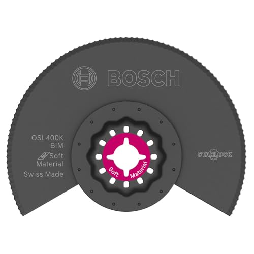 Image of Bosch OSL400K 4 in. Starlock Oscillating Multi Tool Bi-Metal Serrated Knife Segmented Blade