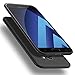 Produktbild X-level Samusung Galaxy A5 2017 Hülle, [Guardian Serie] Soft Flex Silikon Premium TPU Echtes Telefongefühl Handyhülle Schutzhülle für Samsung Galaxy A5 (2017) Case Cover - Schwarz