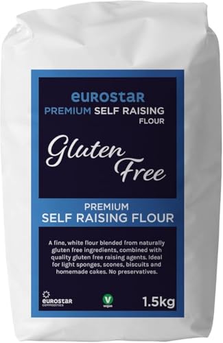Image of Eurostar Premium Gluten Free Self Raising Flour, 1.5kg)