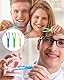 TPZORJX 3PCS ahnseide Halter,Flosser Zahnseidenhalter,Dental Floss Halter,Zahnseide-Stick Zahnreinigung,Wiederverwendbare Zahnseide Halter,Mundhygiene Zahnreinigung,Für Familien Hotels Und Reisen