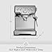 Breville Infuser Espresso Machine BES840XL, Brushed Stainless Steel