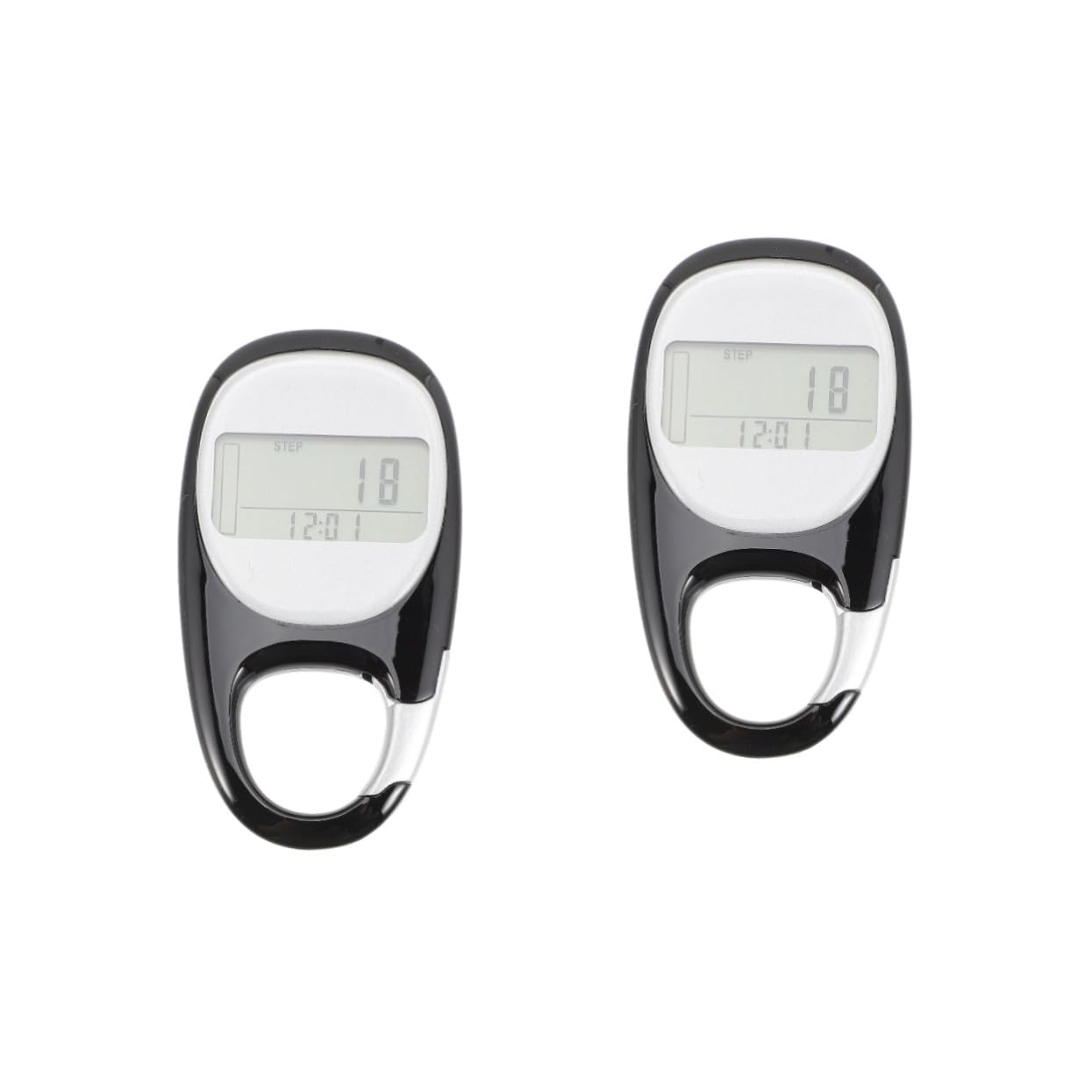 YARNOW pédomètre podomètre pour Marcher Compteur de Pas d'escalade Compteur de Marche 3D avec déambulateur Multifonctionnel Compteur de randonnée pédestre Abdos