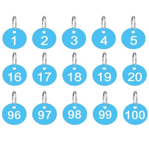 Étiquettes numérotées en alu pour ne plus perdre vos clés - 3