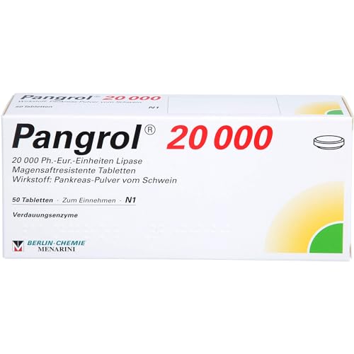 Preisvergleich Produktbild PANGROL 20.000 magensaftresistente Tabletten 50 St