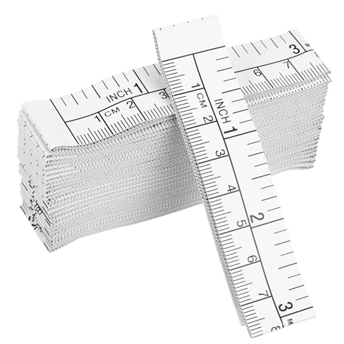 DOITOOL cinta métrica papel dual escala 25 piezas