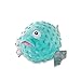 Fringe Studio Squeaker Pet Toy, Puffer Fish (289648)