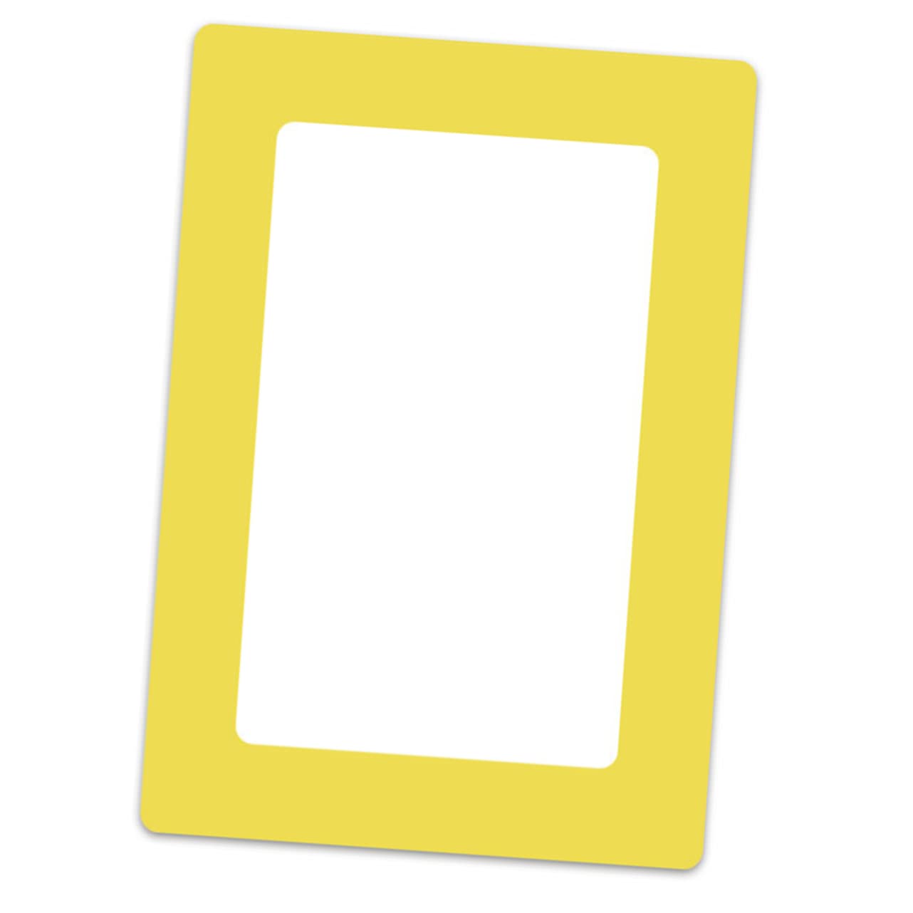 GOOHOCHY 5pcs Magnetic Photo Frame Stickers Decor Your Refrigerator Fridge Removable Picture Frame Random Color