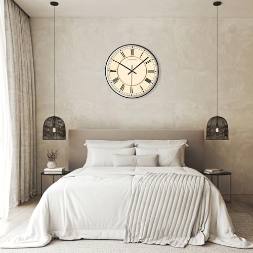 Image of Auromin Designer Wall Watch for Living Room | Fancy Wall Clock for Bedroom Stylish | Watch for Home Wall, Silent Modern Luxury Wall Clocks for Office, Kitchen, Home Decor
