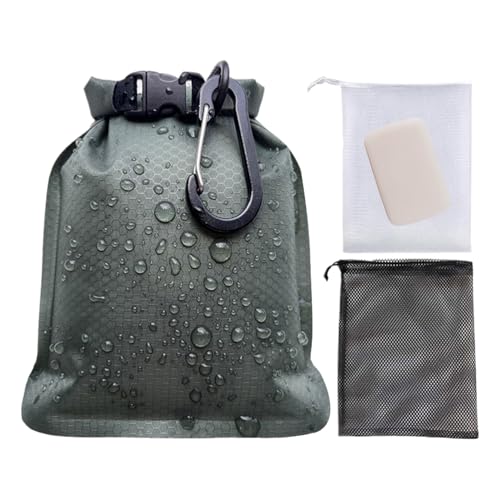 de jabón de 13 x 4 x 17 cm, de jabón de Malla Impermeable y a Prueba de Fugas para Gimnasio, natación, Viajes, Vacaciones, Camping, i, Verde, Consulte la descripción, Consulte la