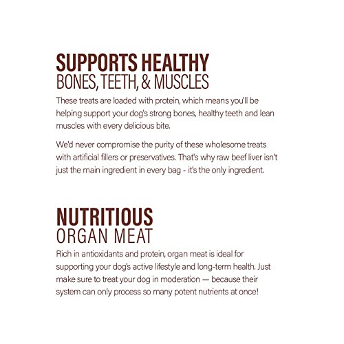 360 Pet Diet Freeze Dried Beef Liver Uncooked Single Ingredient Treats, Made in The USA, 4 Ounce (Beef Liver) 360 Pet Diet Freeze Dried Beef Liver Uncooked Single Ingredient Treats, Made in The USA, 4 Ounce (Beef Liver)