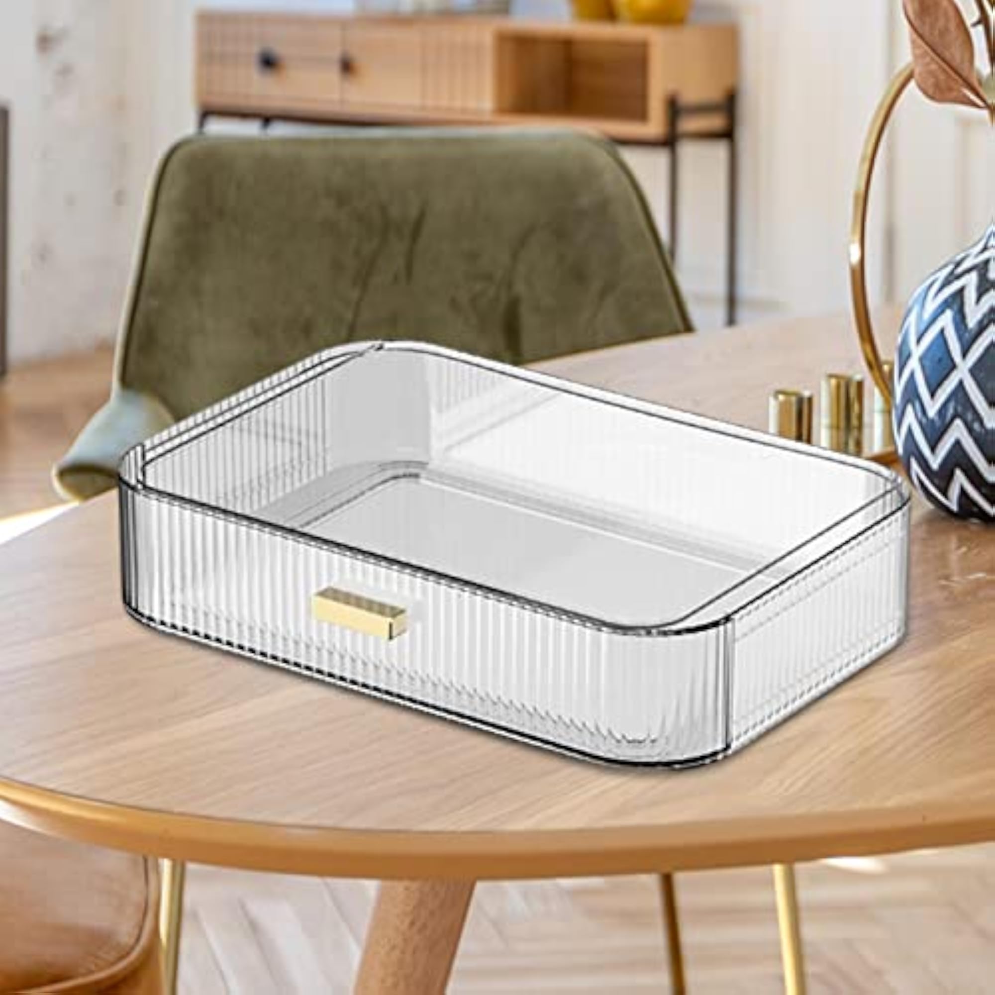 Luxury Desktop Cosmetics Storage Holder