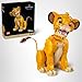 LEGO Disney Young Simba the Lion King Building Sets for Adults - Buildable Figurine for Display, Ages 18+ - DIY Kits & Crafts for Fans of Movie - Collectible Disney Birthday Gift - 43247