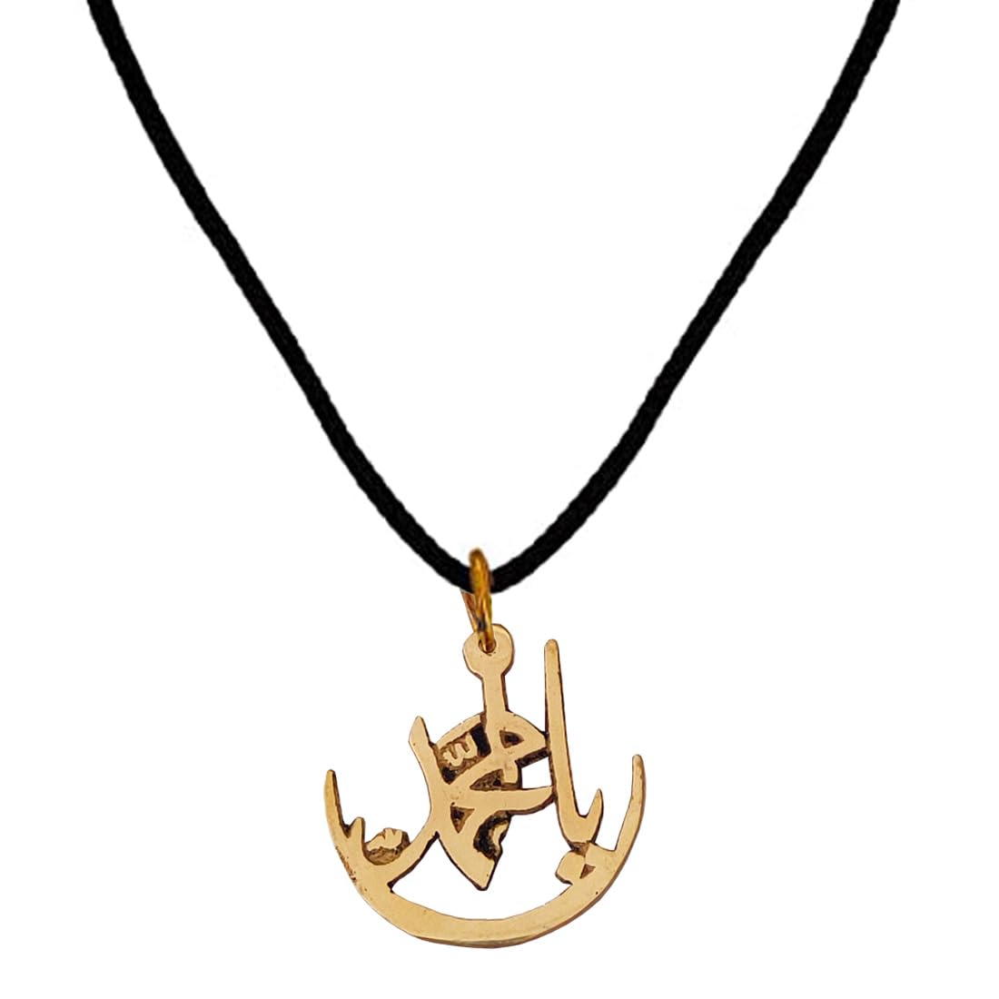 Religious Shiha Islam Ali Charm Gold Stainless Steel Cotton Dori Pendant Necklace Chain For Men And Women SPn2023090-image-25