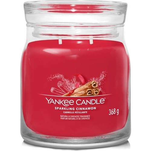 Candela Giara Media Sparkling Cinnamon Yankee Candle