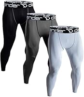 Algopix Similar Product 10 - Defender Compression Pants Men Under