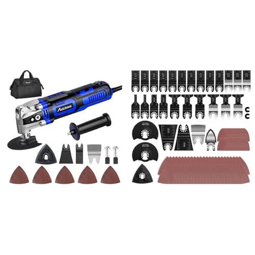 AVID POWER 3.5-Amp Oscillating Multi Tool 6-Speed Bundle