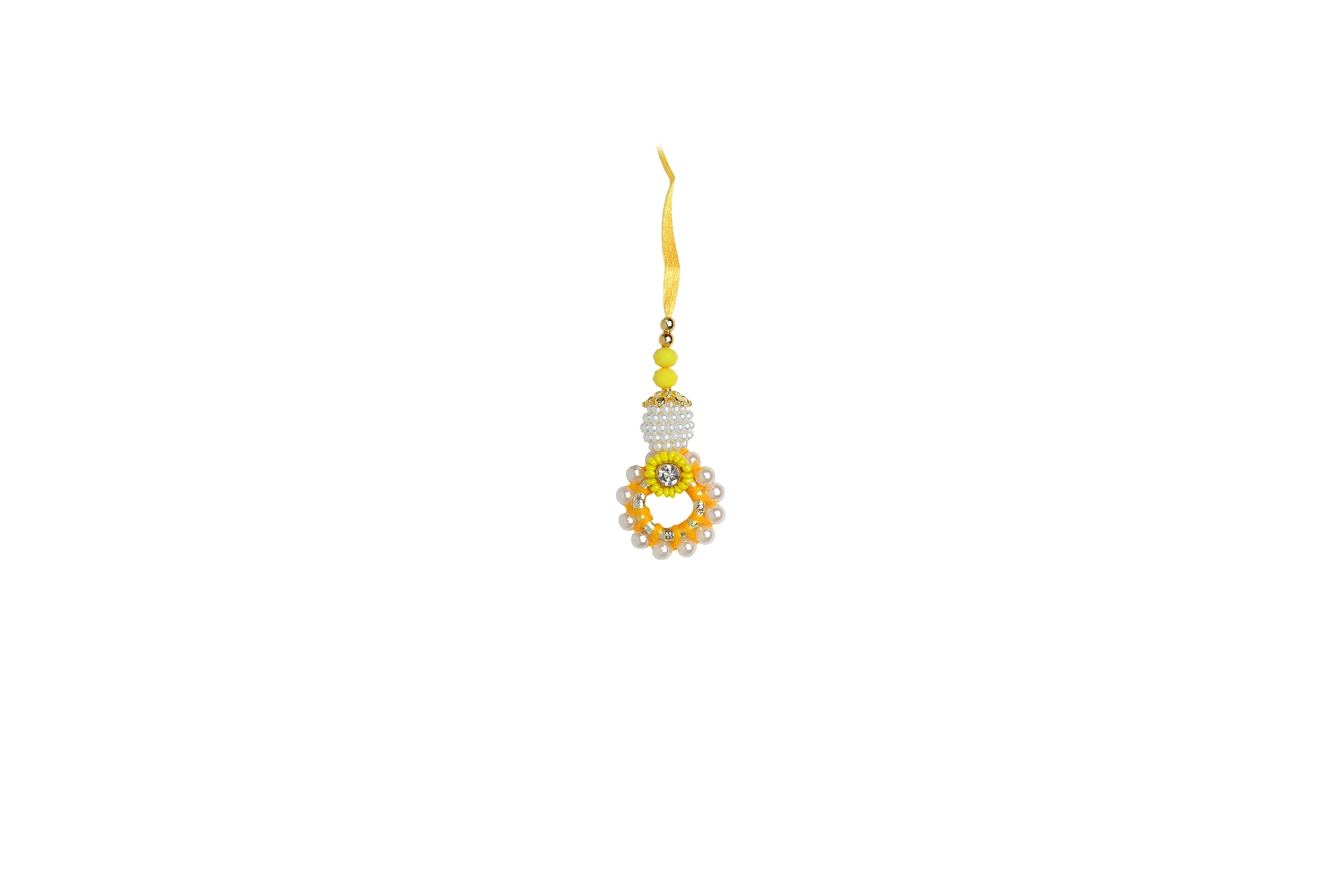 Set of 2 Rakhi For Bhaiya Bhabhi Rakhi Brother Rakhi Lumba set Couple Pair Rakhi Thread for Raksha Bandhan gift Set Rakhi Bracelet with Roli Chawal Gifts Pack In Pouch Potli Bag for Brother Sister
