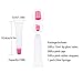 50Pcs Lip Gloss Tubes, 15ml Pink Top Lip Gloss Containers Empty, Refillable Soft Cosmetic Squeeze Tubes for DIY Lip Gloss Balm Cosmetic with Free Syringe (Pink Cap+Pink Stopper)