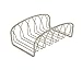 Spectrum Diversified Twist Guest Towel Holder, Satin Nickel