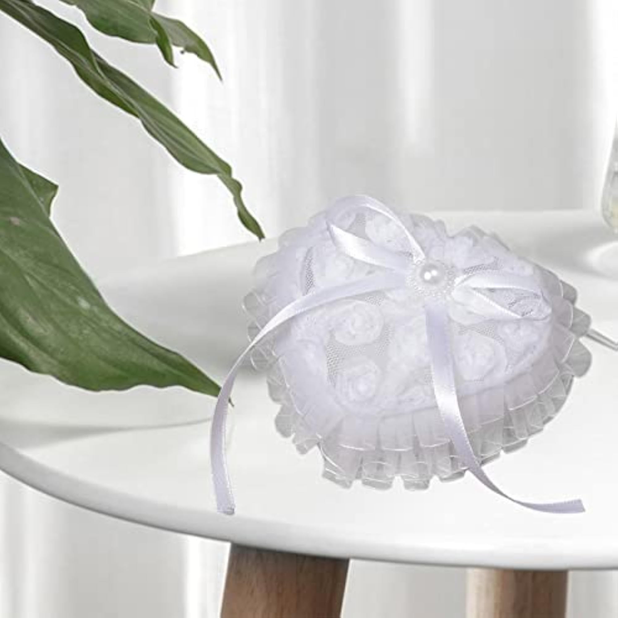 Bridal Ring Holder Cushion for Wedding Engagement