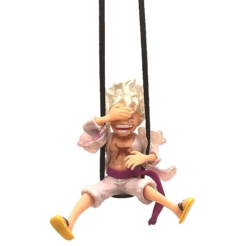 E.Q.LYYQSH) Fifth State Anime Pendant Decor Car Interior Rearview Mirrors Accessories Hanging Ornament. (A)
