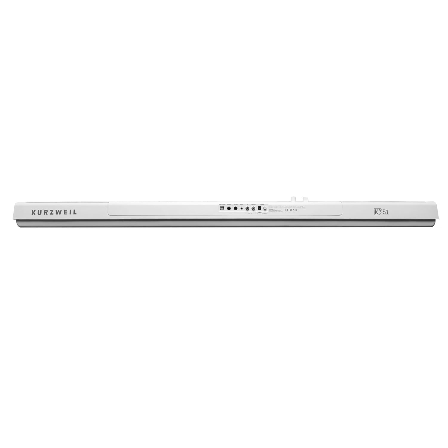 Kurzweil KaS1 Piano numérique, 88 touches, mécanisme marteau, polyphonie 128 voix, blanc