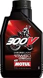 Motul 104137-CS 300V Offroad 4T Competition Synthetic Oil(15W-60 Liter), 1 l, 4 Pack