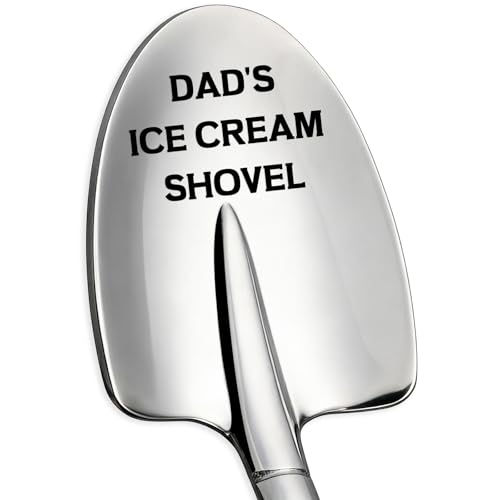 Fathers Day Gifts for Dad, Dad Birthday Gift, Funny Dad Gifts from Daughter Son, Dad's Ice Cream Shovel
