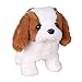 1PC Jouets Électriques en Peluche Doux Chien Jouet Chiot Réaliste Smart Pets Aboiement Queue Remuant Remuant Simulation Chien Animaux De Compagnie Convient à Garçons Filles