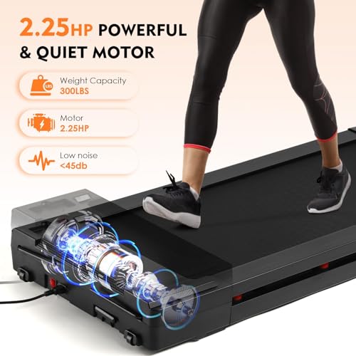 Caminadora plegable GOWE bajo escritorio 2.25 hp miniatura 2