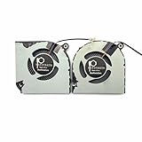  BestParts Ventilateur de refroidissement CPU + GPU de remplacement pour Acer Predator Triton 300 PT315-51 (Intel Core i7-9750H i5-9300H, GeForce GTX 1650), P/N: 24.Q6DN2.001