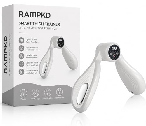 Vibrating Portable Inner Thigh Master Pelvic Exerciser for Women & Men | Digital Counter | Adjustable Resistance Hip & Glute Workout Equipment | Thigh Master Pelvic Exerciser-Multi(A-7)