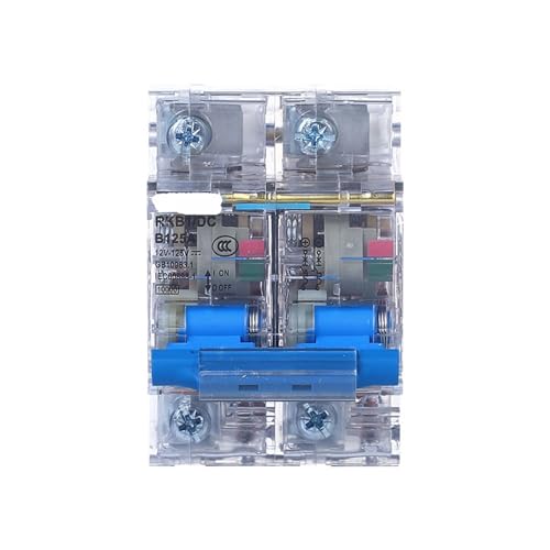 Disyuntor de 80A magnetotérmico 125V 2P para paneles solares y baterías CC 2
