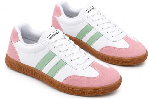 Image of Casual Sneaker Shoes for Women | Soft Cushioned Insole | Sneakers for Woman | Lightweight | Comfortable | Stylish, Trendy Girls and Women Sneakers with Laces