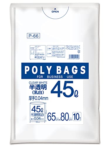 IfB ݑ 45L    10 c80cm×65cm 0.04mm |obOrWlX P-66