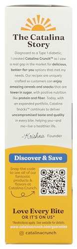 Image of Catalina Crunch Vanilla Creme Sandwich Cookies, 5.9oz (14 cookies) | Low Carb, Low-Sugar, Keto Snacks