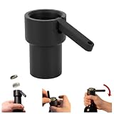 Pop the Top: The Bottle Opener, Funny Beer Cap Launcher Shooter, Portable Push down Pop Remover, Ergonomic Lever Design, One Hand Operation Beer Opener, Kitchen Party Gadget Gift for Men (1pc)