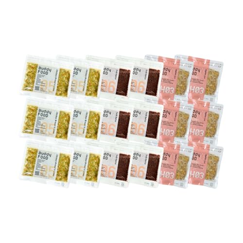 [鹿児島市][定期便][Buddycare][全3回]Buddy FOOD 卵不使用セット 3種6パック ペットフード ペット用品