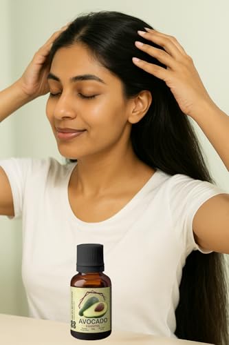 Image of Heilen Biopharm Avocado Essential Oil - 15 mL Per Bottle Pack of 1 For Skin Nourishment & texture improvement, (Persea Americana)