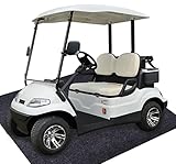 Garage Floor Mat, Golf Car Mat for Garage Floor 6.6x8.5 Feet Waterproof Off-Road Karting Mat Premium...