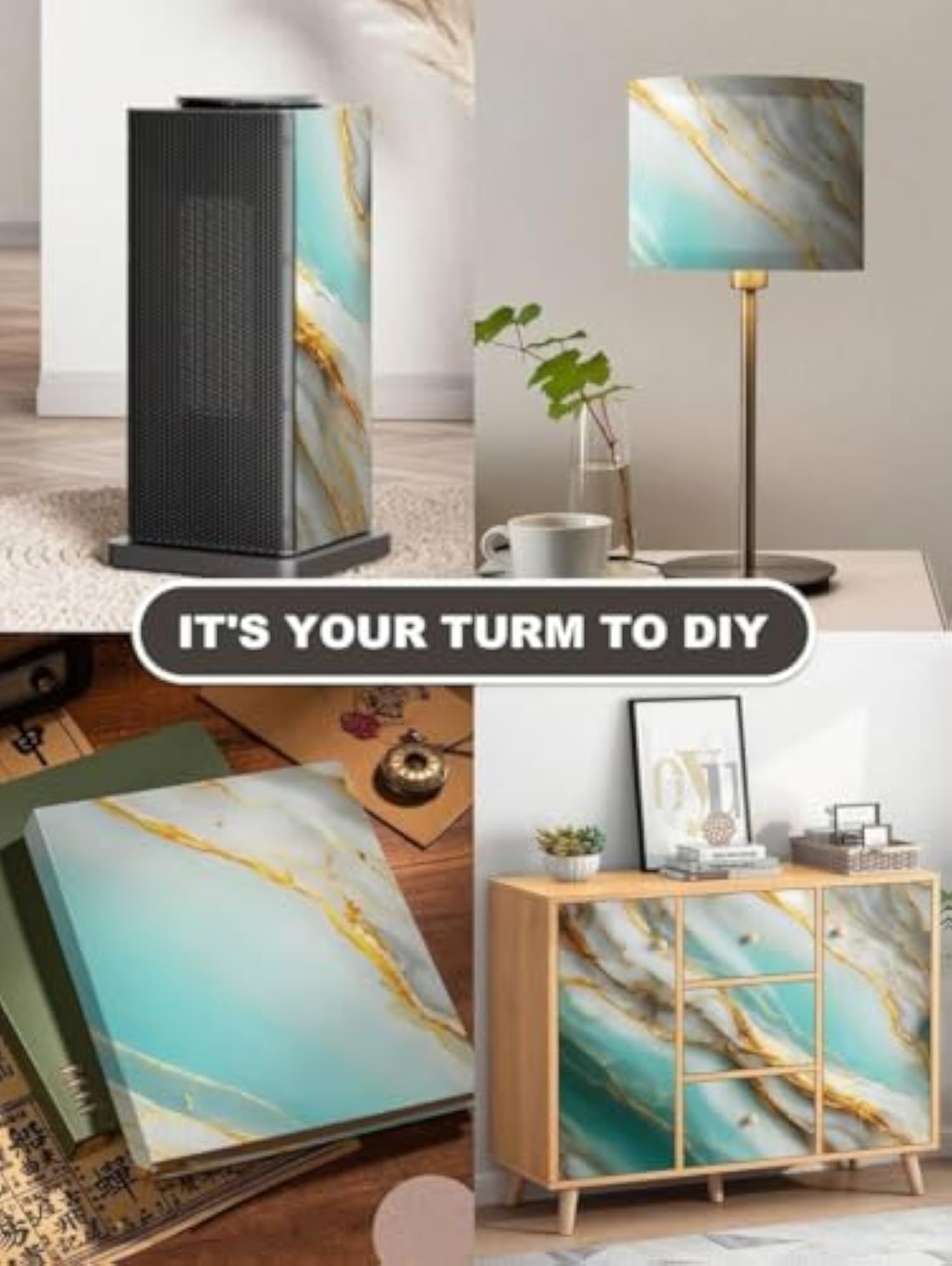 Self-Adhesive Wallpaper, Decorative Peel & Stick Covering