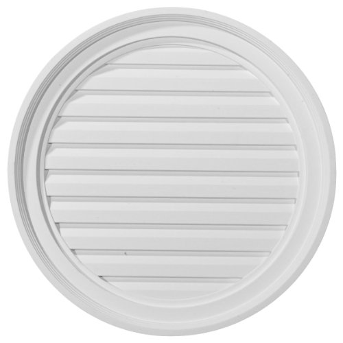 Ekena Millwork évents pignons ronds 22" x 22" x 2 1/8"