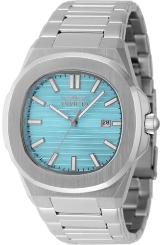 Invicta Speedway 48322 montre à quartz homme 41 mm en acier inoxydable argenté