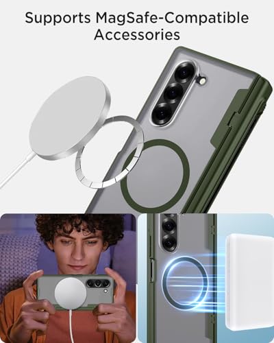 Coque Samsung Z Fold 6 protégeant la charnière et l'écran des chutes - 4