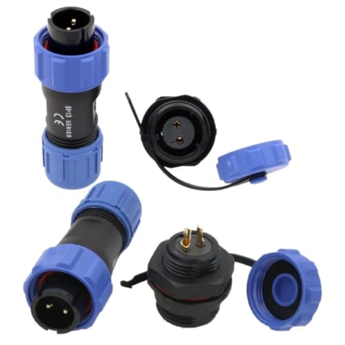 Conector SP13 de 4 pines, juego macho y hembra con socket IP68 4