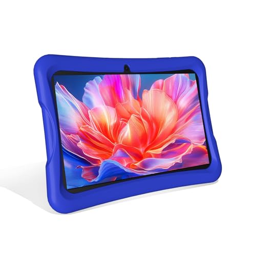Image of VNEIMQN Silicone Blue 10 Inch Android Tablet 64GB