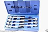 7pc 3/8 DR Metric Ball End Allen Hex Wrench Bit Key Socket Tool Set