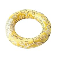 Klankschaalkussen Zijdebrokaat Ringkussen Kussen 7 set, gebruikt